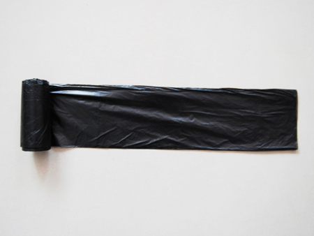 八角(jiǎo)黑色垃圾(jī)連卷袋